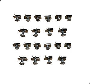 Porca Rapida Fixa Universal Para Barro Parachoque 16x10 20pc