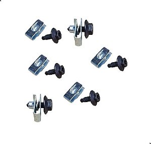 6 Porca Rapida M6 Renault Logan Oroch Duster Clio Paralama