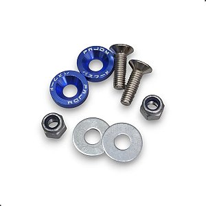 Parafuso Fixação Placa Moto Mercosul Biz Pop Fazer Cg Fan