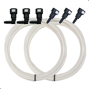 Mangueira Linha Combustível Corsa Celta Prisma Tecalon 10mts Branco