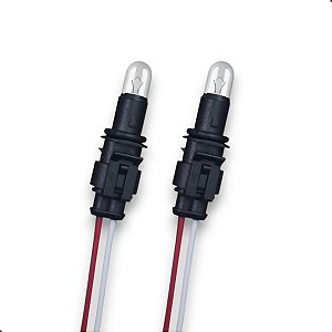 Par Soquete Lanterna Dianteira + Plug Gol Saveiro G5 G6 G7