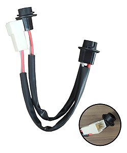 Chicote Soquete Lanterna Placa Gm Opala Chevette Ete7603