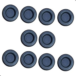 Kit 10 Peças Borracha Tampa Assoalho Para Furos 20mm Vw Gm