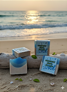 BRISA DO MAR - SABONETE CALMANTE, HIDRATANTE E NUTRITIVO