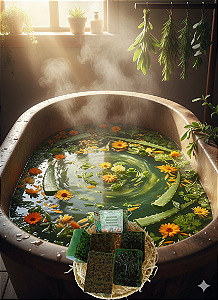 ESSÊNCIAS DA FLORESTA - SABONETE SUAVIZANTE, HIDRATANTE, ANTI-INFLAMATÓRIO E CICATRIZANTE