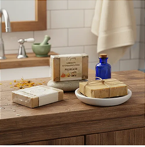 PSORÍASE - SABONETE FITOTERÁPICO, ANTIFÚNGICO, CICATRIZANTE, ANTI-INFLAMATÓRIO E ANTIBACTERIANO