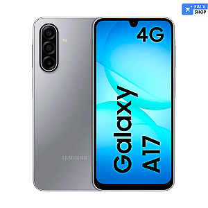 Smartphone Samsung Galaxy A17 com IA, 128GB, 4GB RAM, Azul