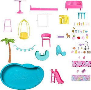 Casa de Bonecas dos Sonhos Barbie Dreamhouse