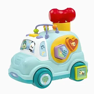 Carrinho de Atividades com Luz e Som Buba