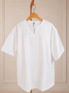 BATA MASCULINA OXFORD BRANCA
