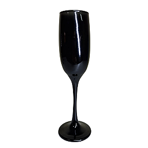 TAÇA ESPUMANTE PRETA