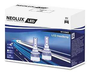 Par Lâmpadas Neolux LED H7 6000K 12V 18W