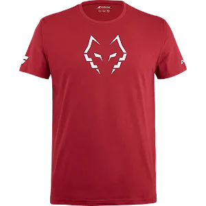 Camiseta Babolat Cotton Tee Vermelha Juan Lebrón – Masculina