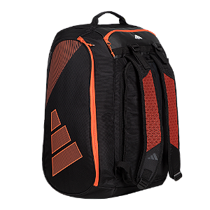 Raqueteira Adidas Protour 3.3 - Preto e Laranja