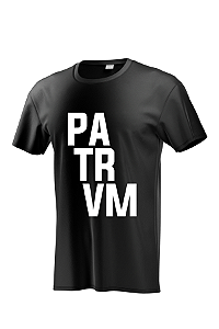 Camiseta Masculina Preta PATRVM