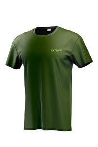 Camiseta Masculina Tatica Verde Militar - PATRVM