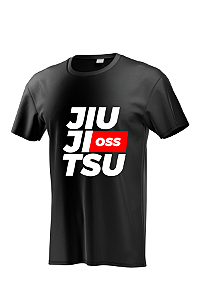 Camiseta Masculina Preta BJJ | Patrvm