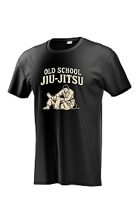 Camiseta Masculina Artes Marciais Old School Jiu-Jitsu | Patrvm