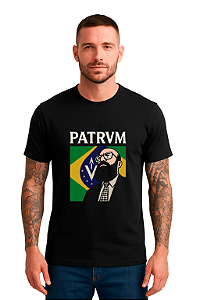 Camiseta Masculina Preta Dr. Enéas Carneiro
