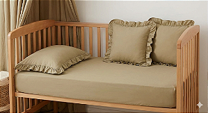 Kit Lençol e Fronha para Berço e Cama Infantil
