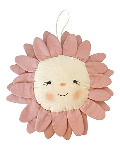 Pendente Flor de Tecido Decorativo