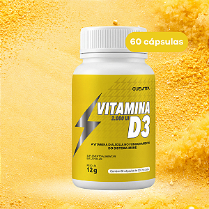 Vitamina D 2.000 UI - 60 cápsulas