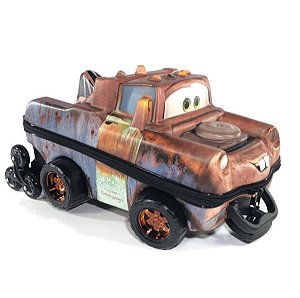 Mochila Escolar Guincho Mate 3D de Rodinhas Maxtoy