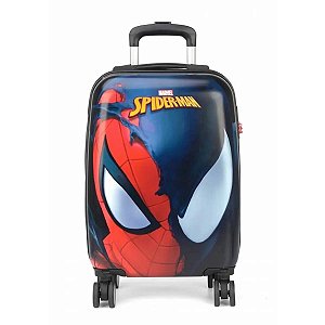 Malinha Escolar infantil Homem Aranha em Policarbonato Preto