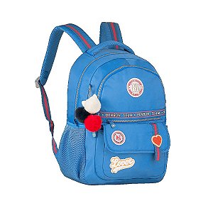 Mochila Rebecca Bonbon  College Soft Cor Azul