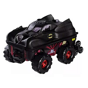 Mochila Escolar Batmovel Monster Trucks Wheels 3D MaxToy