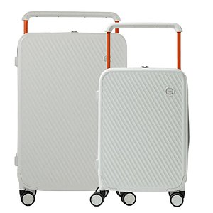 Conjunto com 2 Malas P e M de Policarbonato Bahamas Bagaggio