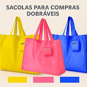 Sacola de compras dobrável - 32 litros