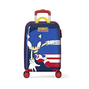Mala Infantil Sonic Luxcel - Azul