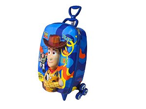 Mochila Escolar de Rodinhas Toy Story 5 Woody 3D Maxtoy