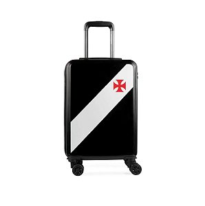 Mala de viagem 10kg de Bordo do Vasco Bgagaggio Preta e Branca