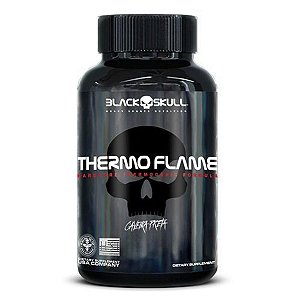 Termogênico Thermo Flame Black Skull - 60 Tabs