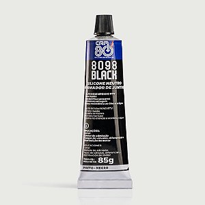ADESIVO SILICONE ALTA TEMPERATURA CAR 8098 BLACK - 85GR
