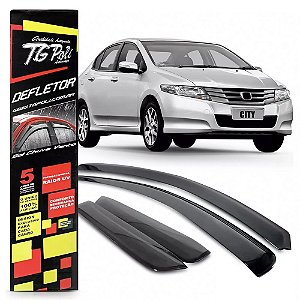 CALHA ACRILICA HONDA CITY 4 PORTAS DE 2009 A 2014