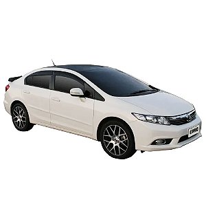 CALHA ACRILICA HONDA CIVIC 4 PORTAS 2012/