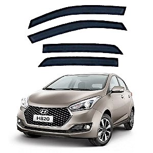 CALHA ACRILICA HYUNDAI HB20 HATCH 4 PORTAS DE 2012 A 2019