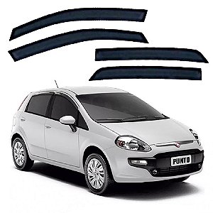 CALHA ACRILICA FIAT PUNTO 4 PORTAS DE 2008 A 2016