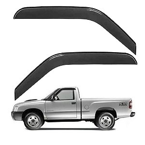 CALHA ACRILICA CHEVROLET S10 2 PORTAS 1995/