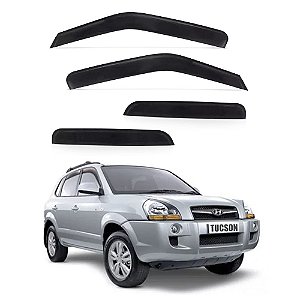 CALHA ACRILICA HYUNDAI TUCSON 4 PORTAS DE 2004 A 2017