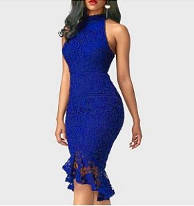 Vestido de Festa Azul Royal, Comprar Online