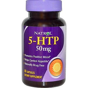 5-HTP-50 mg, Natrol - 45 Cápsulas