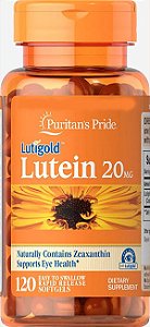 Luteína 20mg com Zeaxantina – 120 Cápsulas 