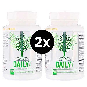 2X Universal Nutrition, Fórmula diária, o multivitamínico para todos os dias, 100 comprimidos