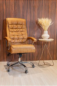 Cadeira Spring Executiva Giratória para Escritório com Encosto Alto