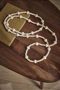 COLAR DE MESA DECORATIVO EM MADEIRA