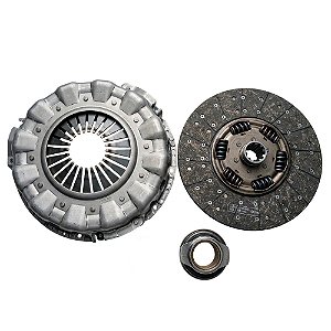 Kit Embreagem 350mm Mercedes Benz 1117 1217 1218 1418 1618 1620 1621 1720 1721 2318 OM 366 caixa Mercedes Estria fina Caminhão